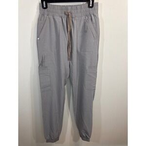 FIGS Scranton Slim Jogger Scrub Pants Grey Technical Collection XS NWT